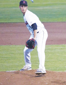 Junior Zach Cohen steps up to the mound to throw a pitch at a game against Novato on March 27. 