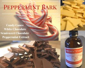 peppermint bark infographic