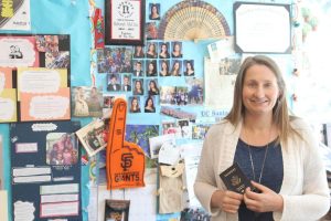 World language teacher Debbie McCrea will travel to India to teach global education