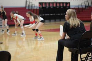 Head coach Katie Pease will retire at the end of this season. She has coached Redwood volleyball for 18 years. 