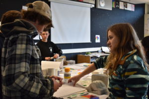 Art Explorations and Graphic Design teacher Nicole Mortham said that the curriculum taught in her prerequisite provides multiple skills that are transferable to higher level art classes.