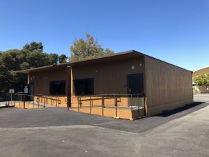 The Redwood portables, installed last year to accommodate for the influx of students.