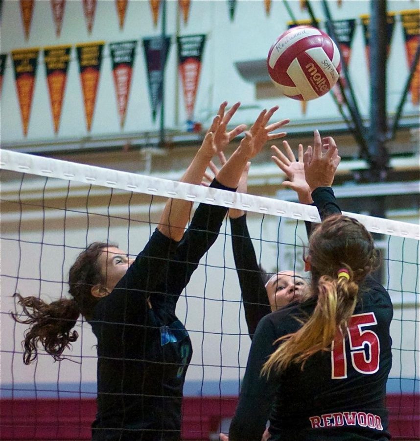 Girls volleyball falls to rival Branson 