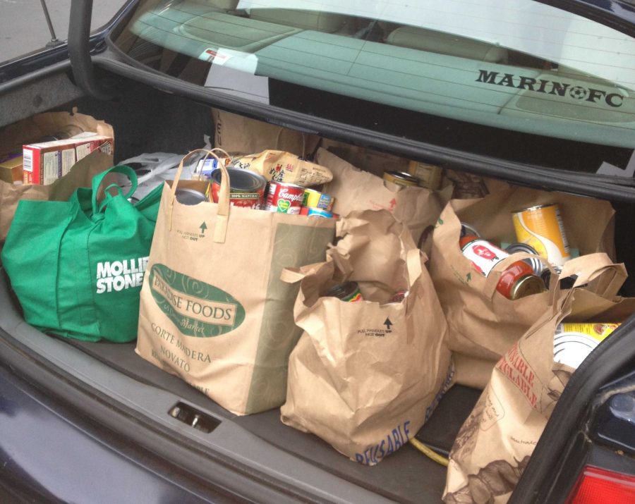 Club donates canned food to local nonprofit 
