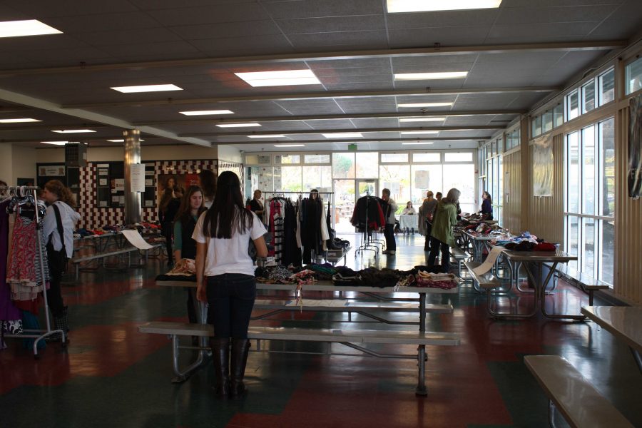 The Trade4Hope clothing swap took place on Dec. 1 in the CEA.