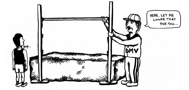 DMV cartoon