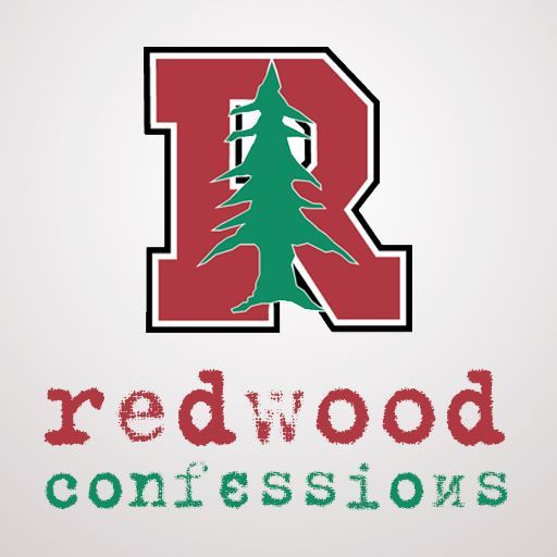 The logo for Redwood Confessions
