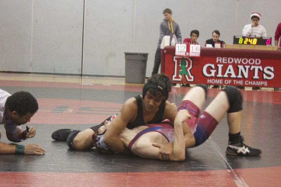 Wrestling wins first match of the season