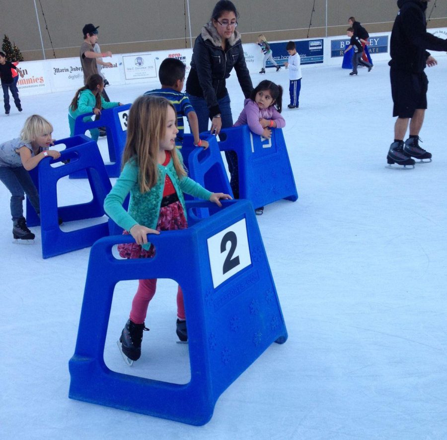 Ice skating rink open for season