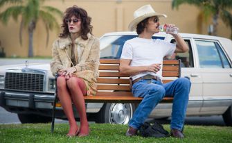 Jared Leto (left) and Matthew McConaughey in Dallas Buyers Club