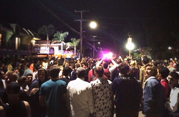 Students witness riot at Deltopia Spring Break party