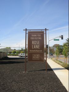 The Rose Lane development along Doherty Drive sits atop the former location of a Native American burial ground rich in artifacts. 