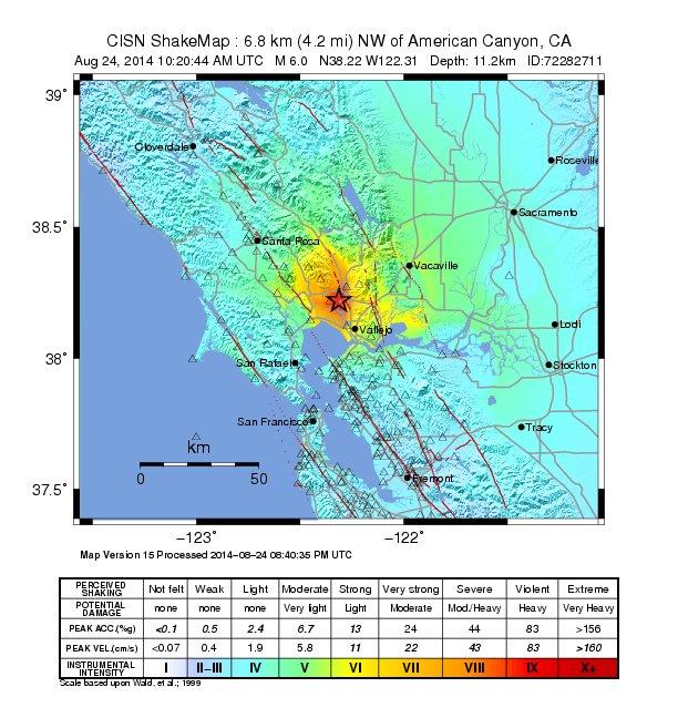 6.0 earthquake shakes Marin residents