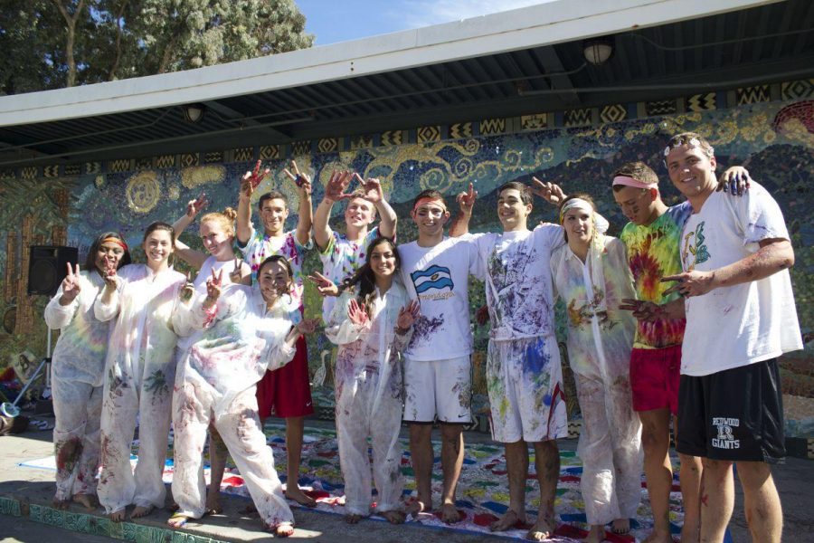 Gallery: Homecoming Court participates in Messy Twister