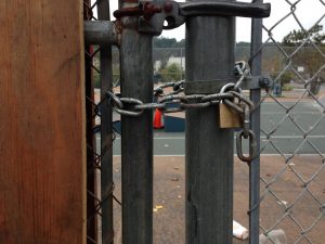 The Marin City Art and Skate Park closed shortly after its opening and will remain closed until liability issues are resolved. 