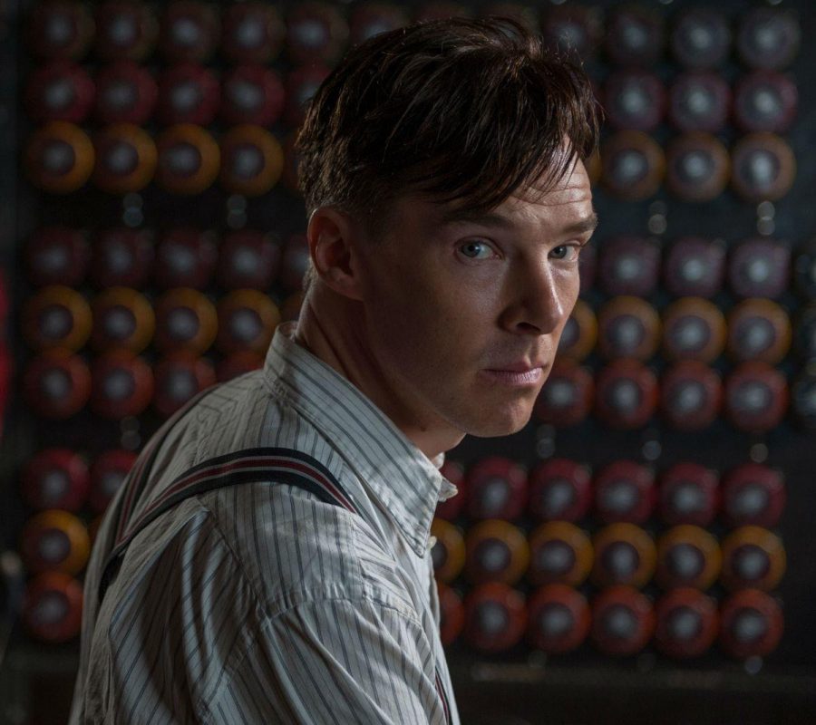 Alan Turing (Benedict Cumberbatch) develops a computing system to break the Enigma code during the movie The Imitation Game, premiering on Dec. 25.