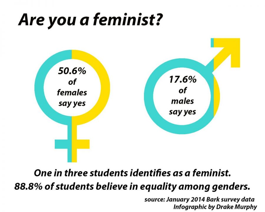 Feminism: Few students claim the label, most believe in its message