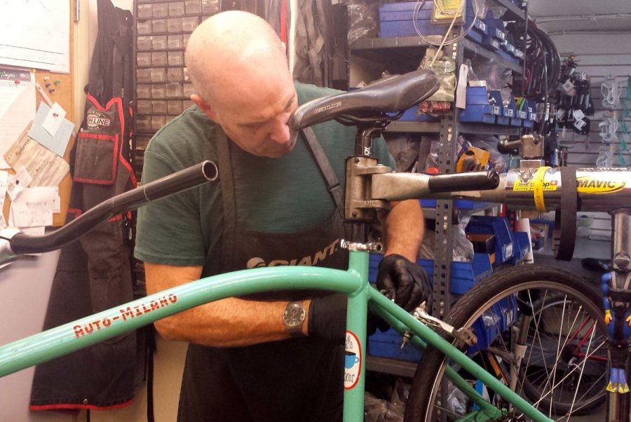 Building bikes to support underprivileged youth