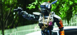 The robotic protagonist of the film, 