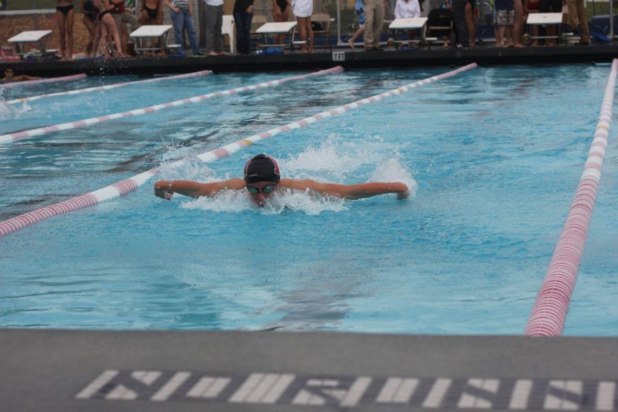 Varsity swimming earns victory over Marin Catholic