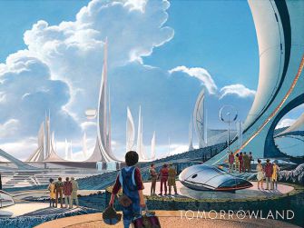 Set in a futuristic city, 'Tomorrowland' stars George Clooney and Britt Robertson and was released on May 22. 