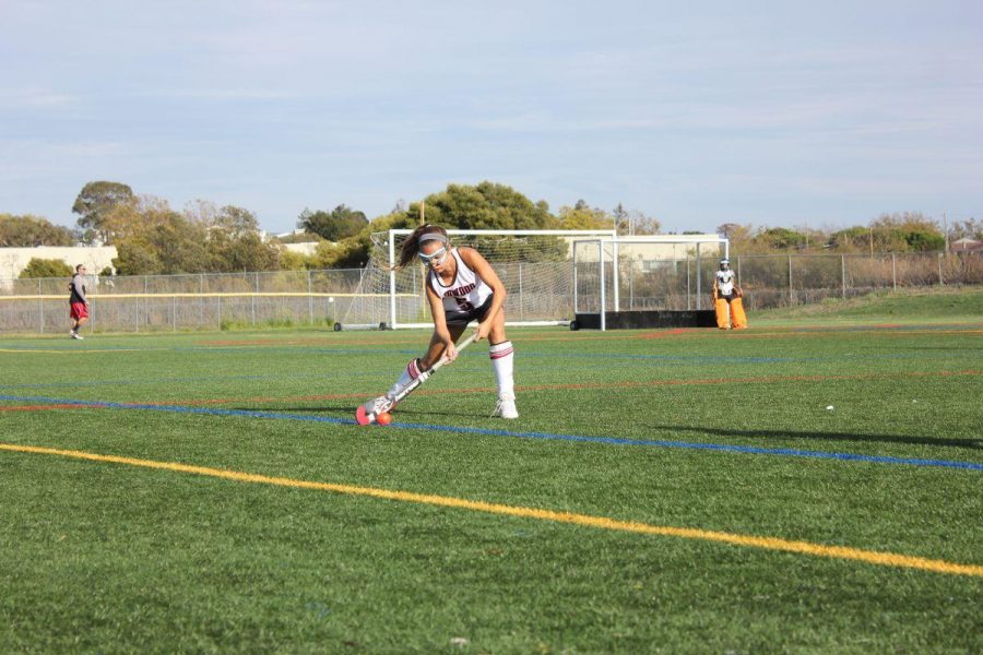 Varsity field hockey ends undefeated season with a tie