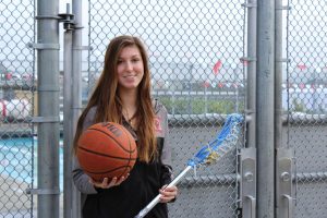 Sophomore Ashley Lamar plays water polo, basketball and lacrosse.