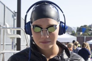 Current University of Arizona swimmer Emma McCarthy at Redwood
