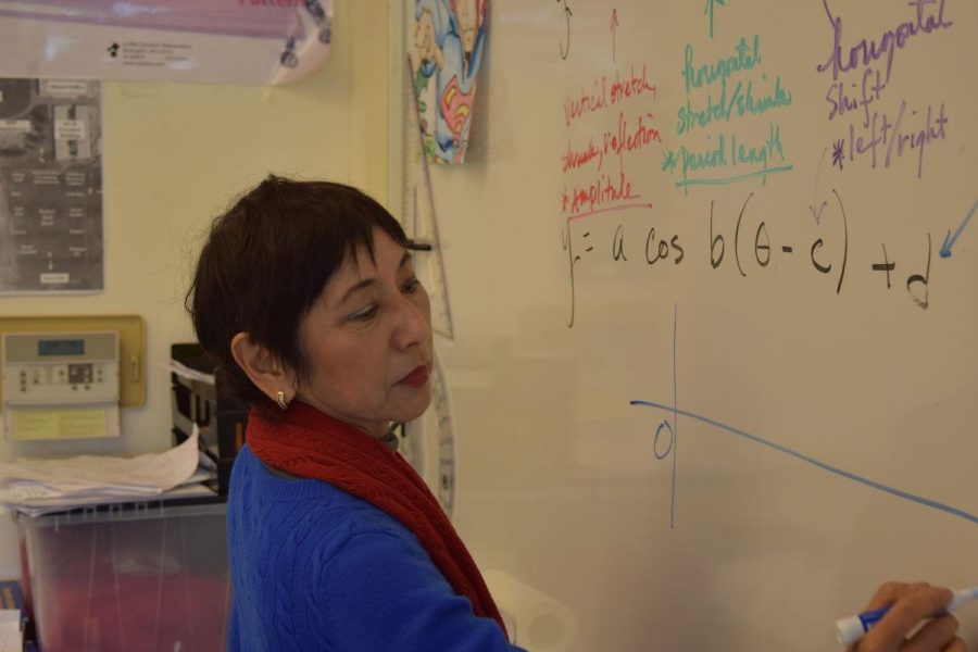 Math teacher transitions from Kona to cosines