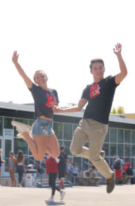 Jumping in front of the CEA, new Redwood TV hosts Sophie Landeck and Ned Peterson are excited for the new season. 