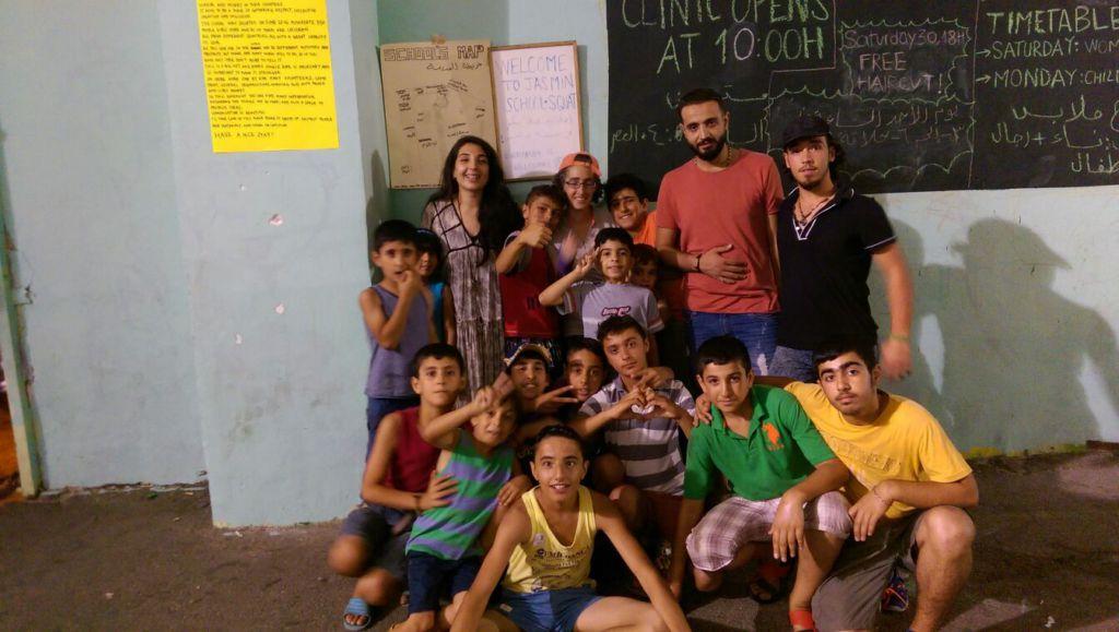 Teacher leads Dream Team of refugees preparing to build new lives