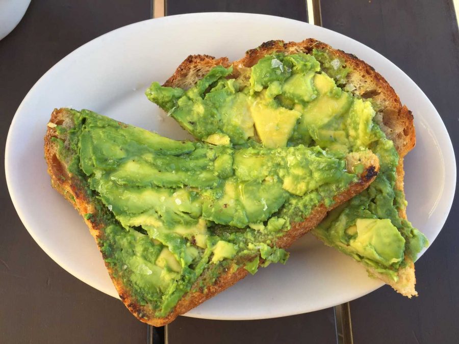 RATED FIVE STARS, M.H. Bread and Butter avocado toast had an addictive taste with an optimal amount of salt mixed into the blend.