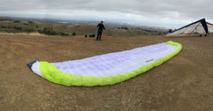 Ryan has met many new people through paragliding including some of Bill's old friends from when Bill had hang glided. 