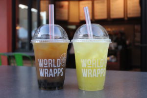 World Wrapps made a variety of changes to their popular Marin location, including a new selection of global beverages.