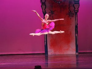  Gaudin dances as rose queen two years ago in the nutcracker. Courtesy of: Mark Strassman 