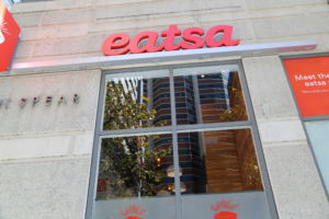 View of the front of Eatsa