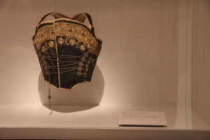 One item on display is a unique late 19th century German vest.