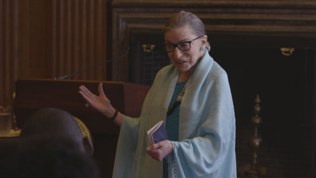 Crafting together personal interviews, old photographs, and footage of speeches, RBG tells the story of the woman who introduced sex discrimination to the Supreme Court.