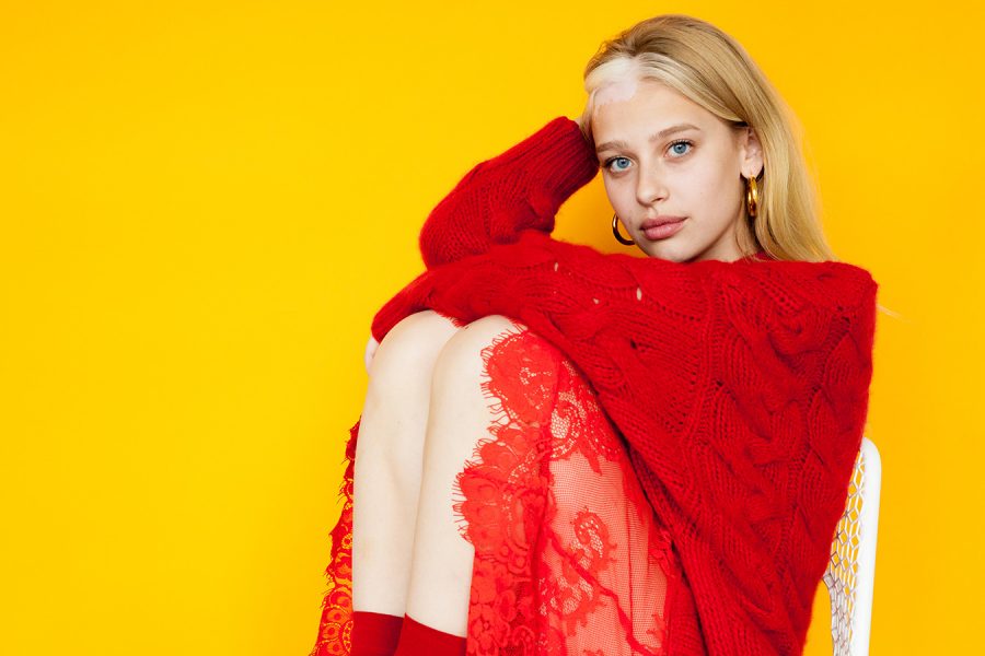 Tia Jonsson is a model for success: Former Redwood student showcases her unique look