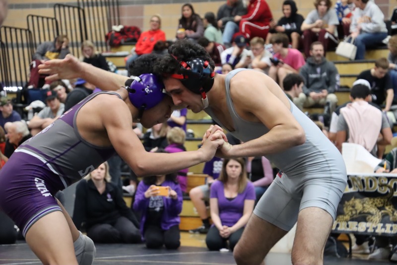 Senior Jaden Ramos inspires his teammates on and off the wrestling mat