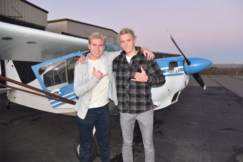 Juniors Harry Wait and Tor Aune fly friendship to new heights