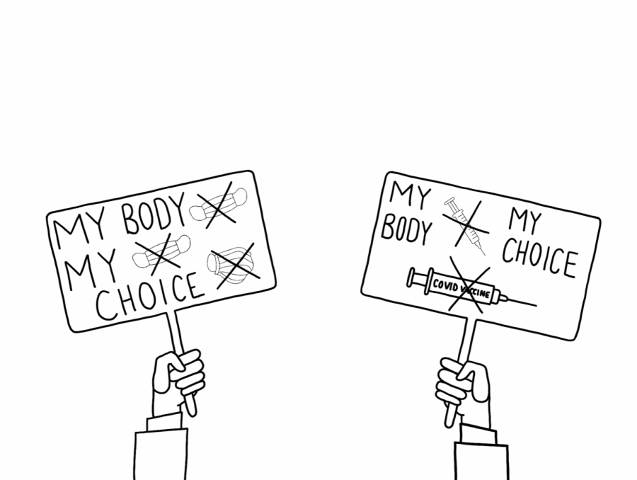 ‘My Body, My Choice’ but its my wellbeing, your vaccine