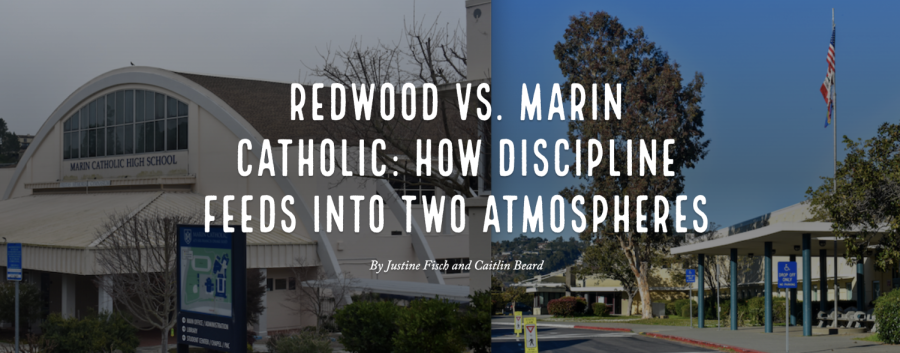 Redwood vs. Marin Catholic: How discipline feeds into two atmospheres
