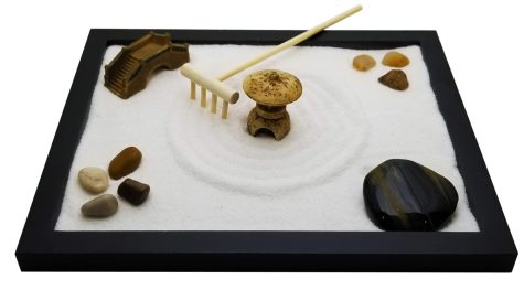  Relaxing your mind and body, this zen rock garden wont let you down. (Courtesy of Amazon)
