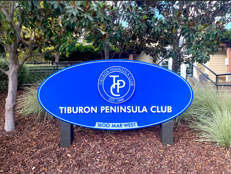 Representing the journey of change within the establishment, the TPC sign stands firmly where it meets the eye. 
