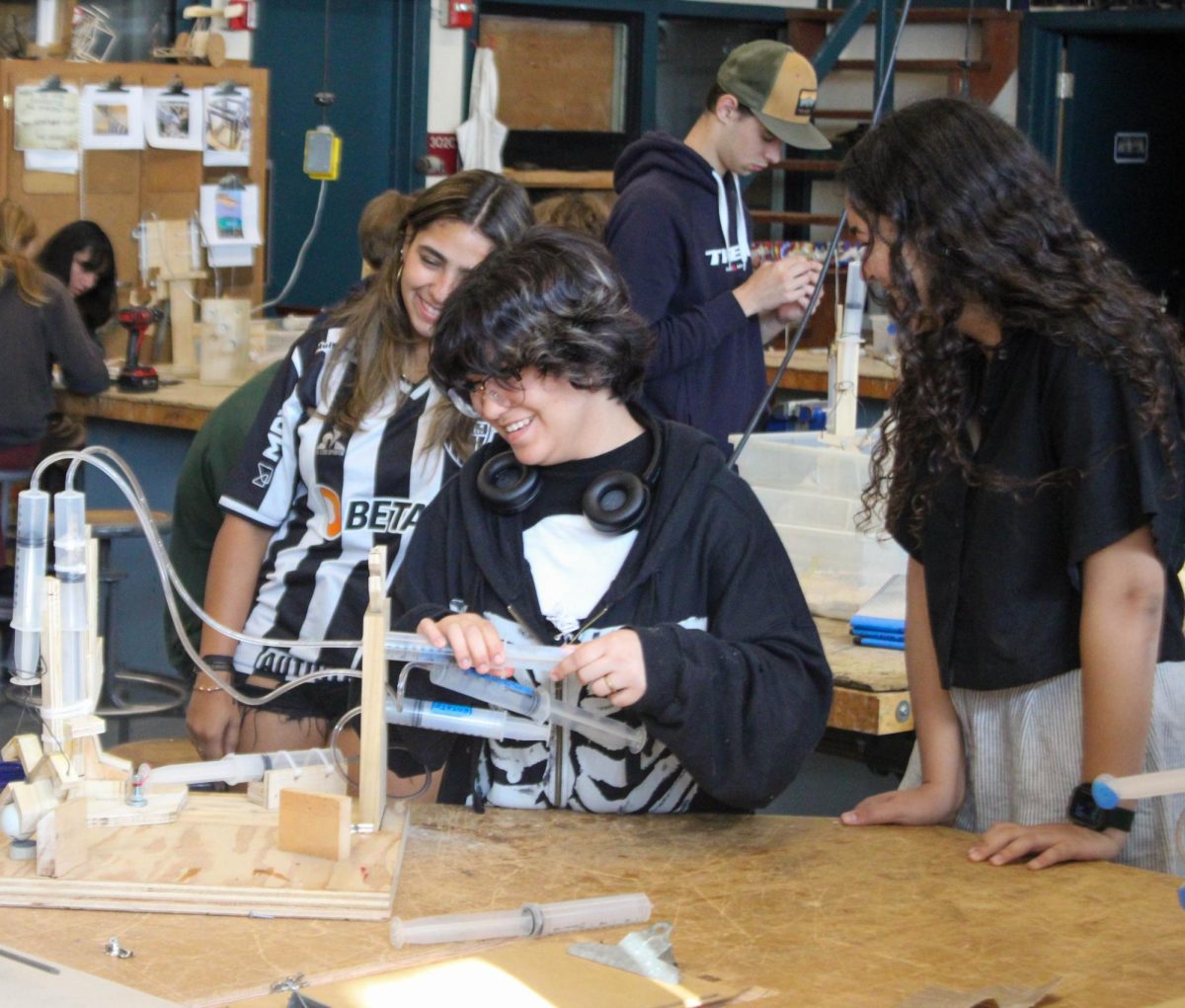 Building engineering projects, students acquire lifelong skills. (Photo Courtesy of 