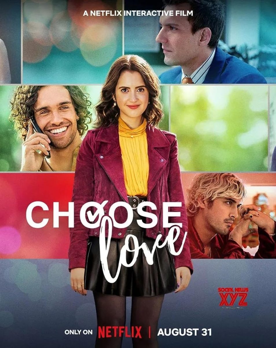 The movie poster for Netflix’s newest addition to the film generation - “Choose Love” interactive version. (Image courtesy of IMDb)
