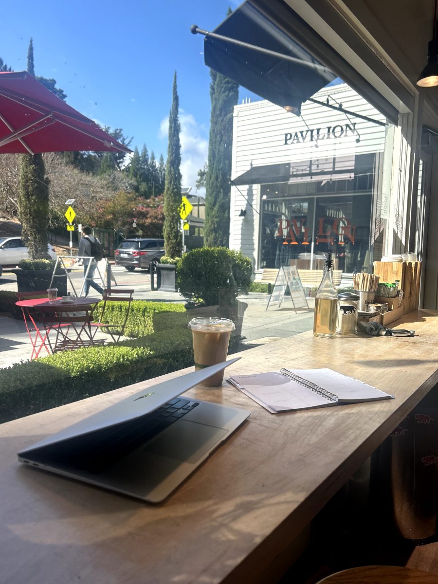 Equator Coffee provides a scenic view to watch while doing work.