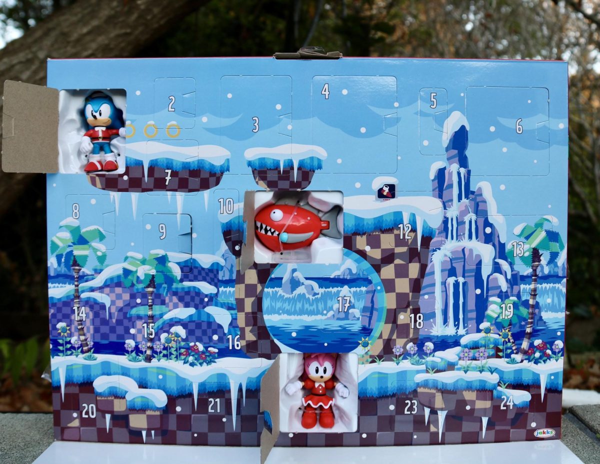 Race into the holidays with new action figures from the Sonic The Hedgehog advent calendar.