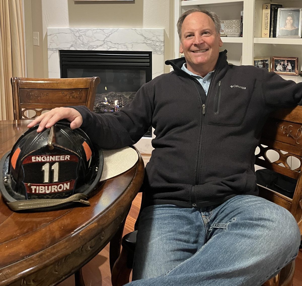 While fighting fires in the local community, Ken Royal helped develop the Marine division and brought on a firefighting boat made by Moose Boats, which is where he currently works. 